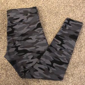 Gray Camo Leggings